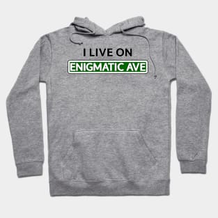 I live on Enigmatic Ave Hoodie